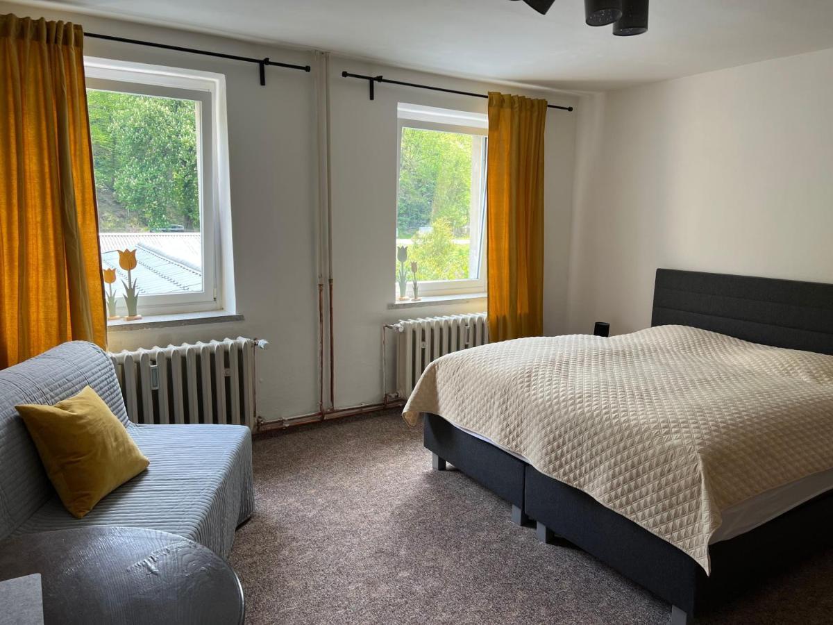 Pension Sternschnuppe, Treseburg Harz, Unmittelbar Am Wasser Thale Ngoại thất bức ảnh