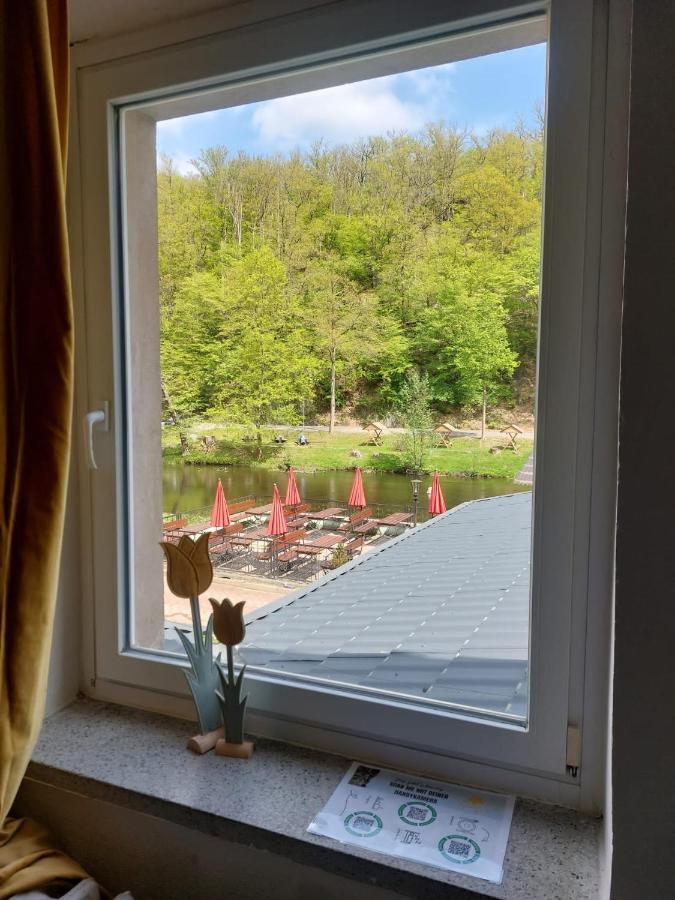 Pension Sternschnuppe, Treseburg Harz, Unmittelbar Am Wasser Thale Ngoại thất bức ảnh