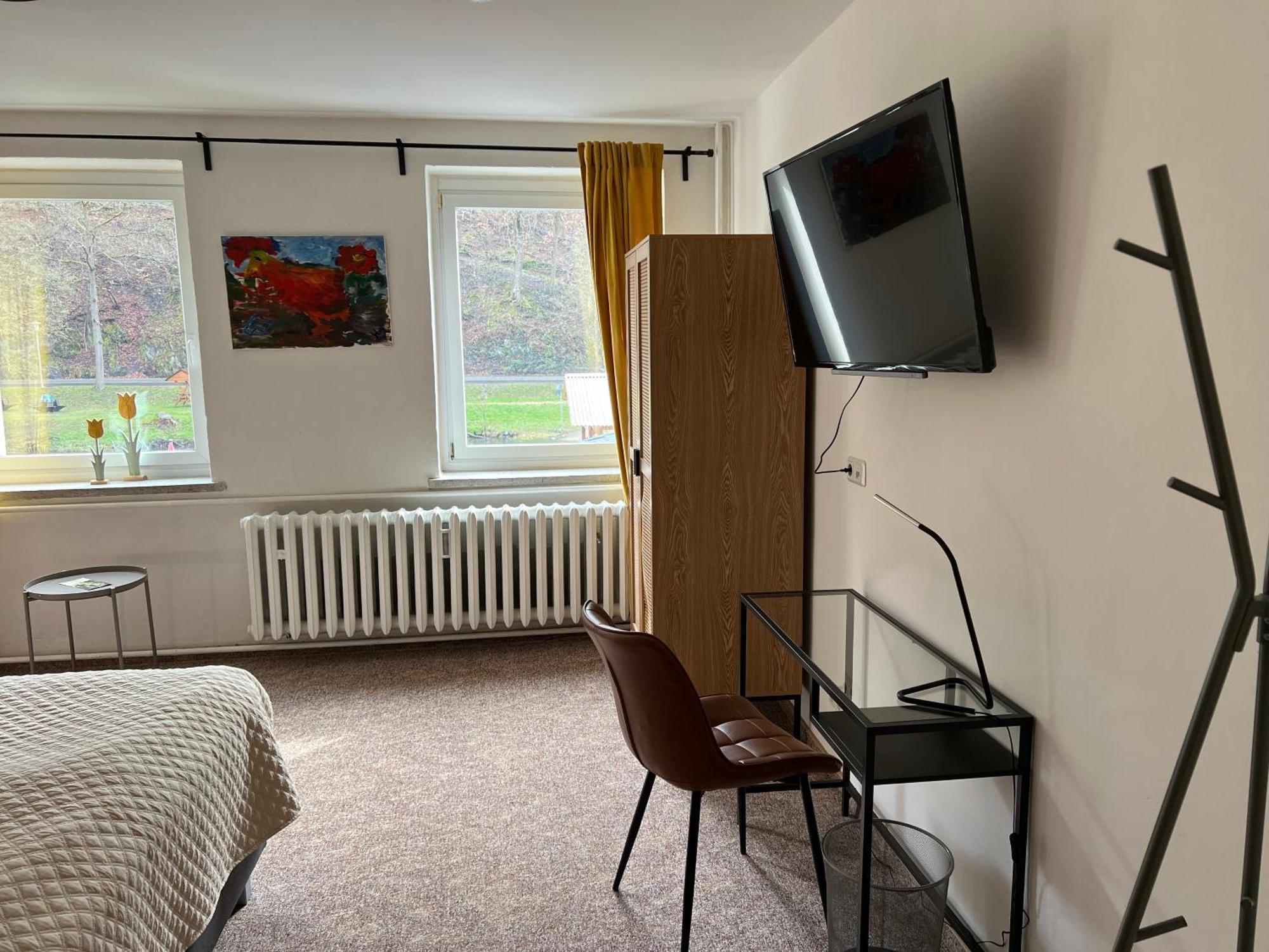 Pension Sternschnuppe, Treseburg Harz, Unmittelbar Am Wasser Thale Ngoại thất bức ảnh